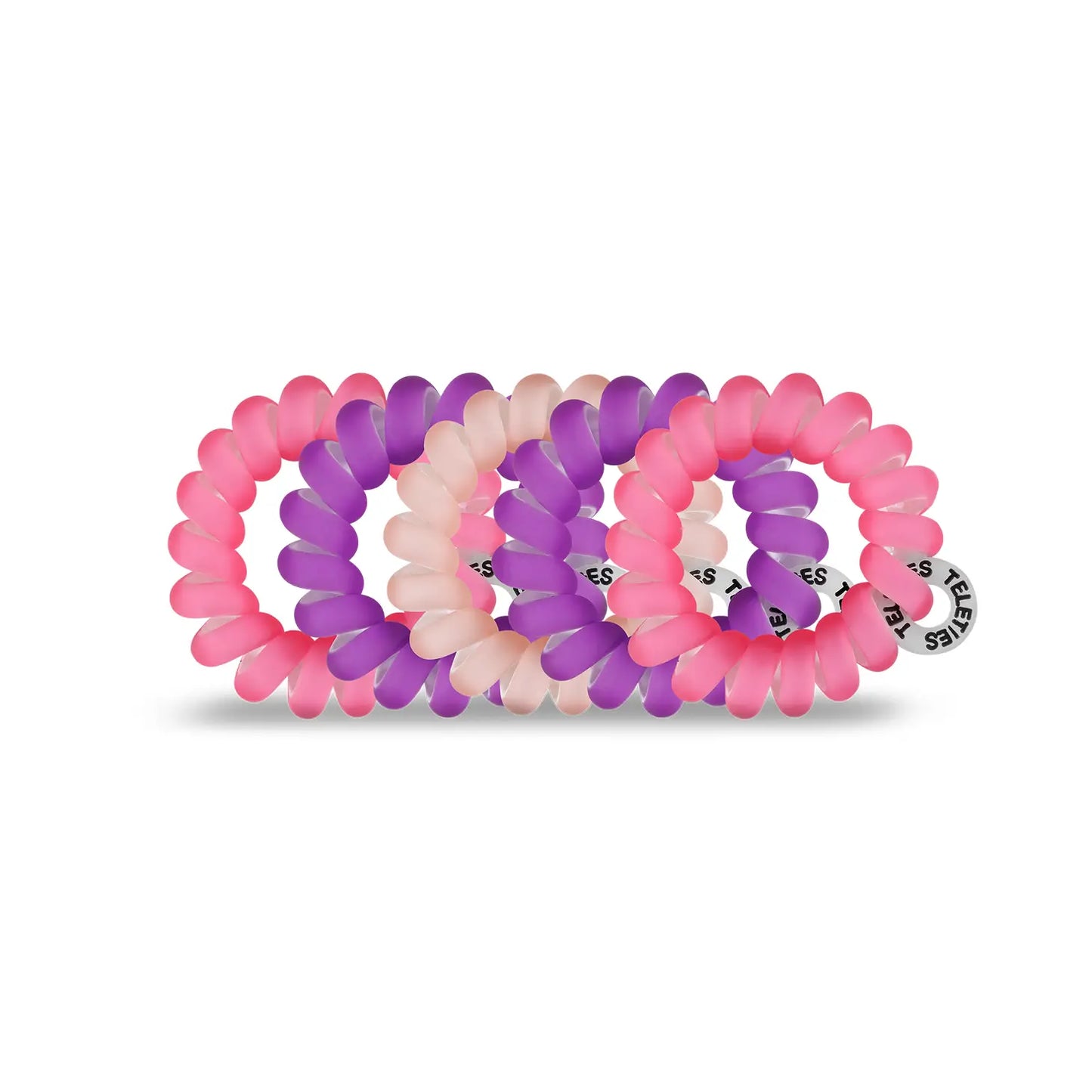 TELETIES No Rip Hair Ties - Razzmatazz Tiny