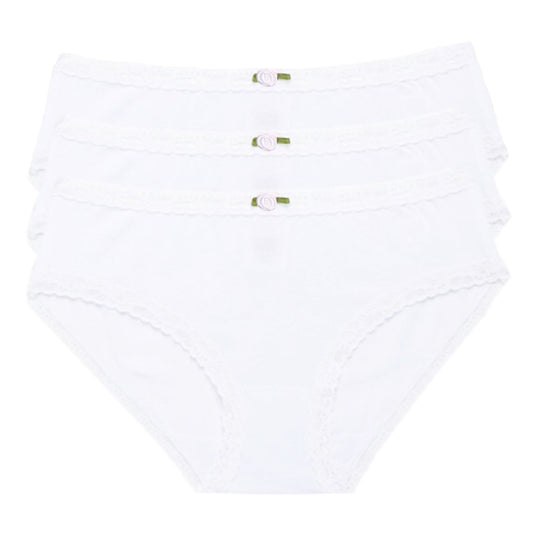 White 3 Panty Pack