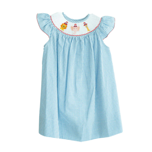 Ruth and Ralph Uncle Sam Smocked Helen Dress