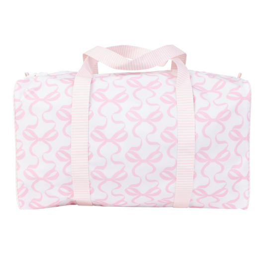 Apple Of My Isla Bows Duffle Bag