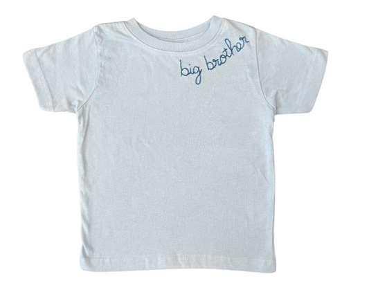 Sweet Olive Street Big Brother Embroidered Tee