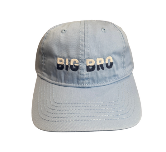 Needlepoint Big Bro Hat - Blue