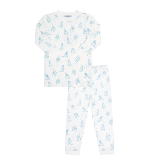 Nellapima Blue Puppy Love Pajamas