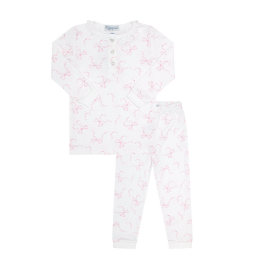 Nellapima Charming Bows Print Pajamas