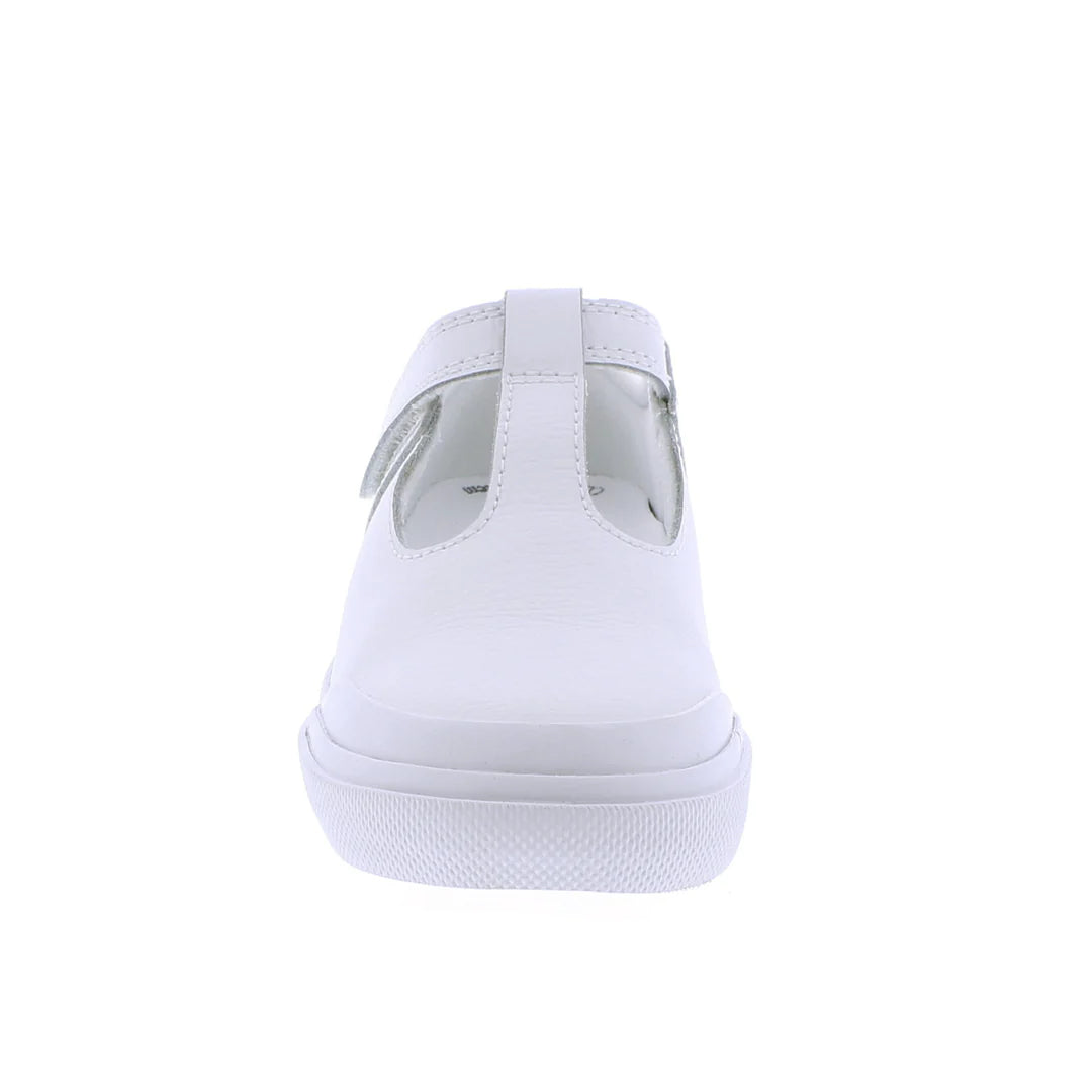 Footmates Children Shoes Drew Shoe - White Leather