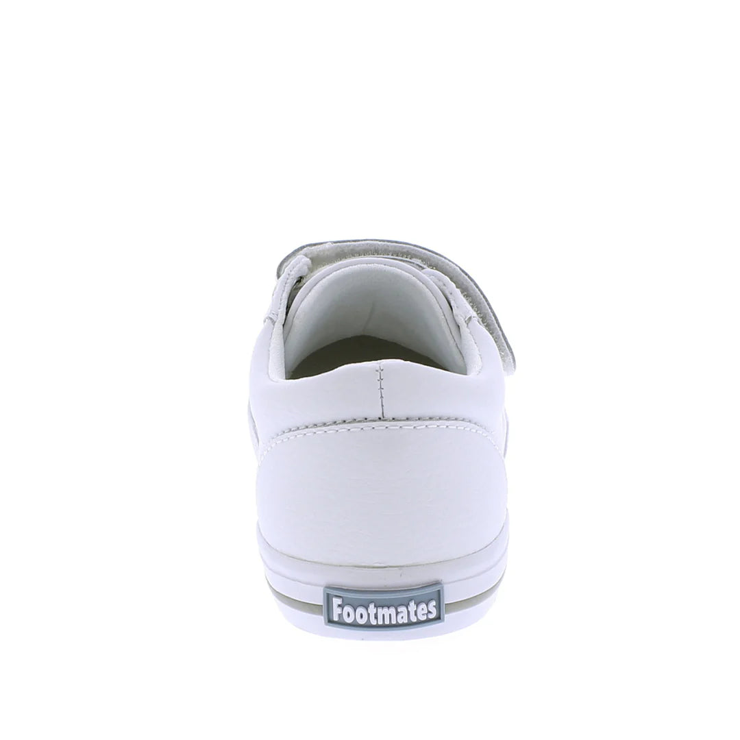 Footmates Children Shoes Reese Shoe - White Leather
