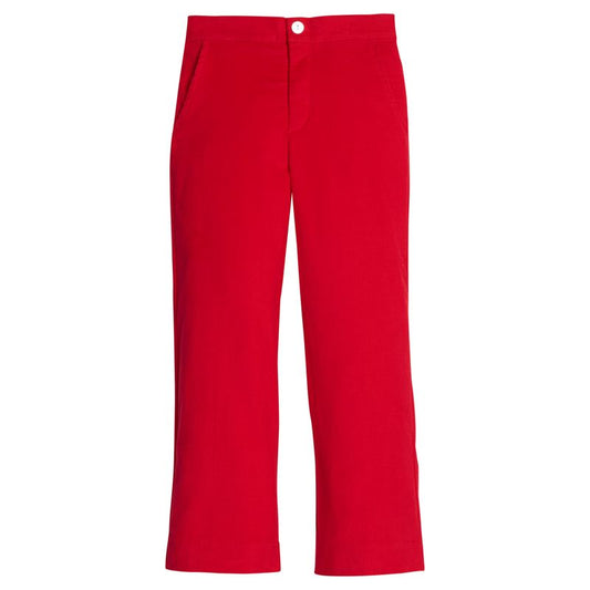 Pull On Pant- Red Corduroy