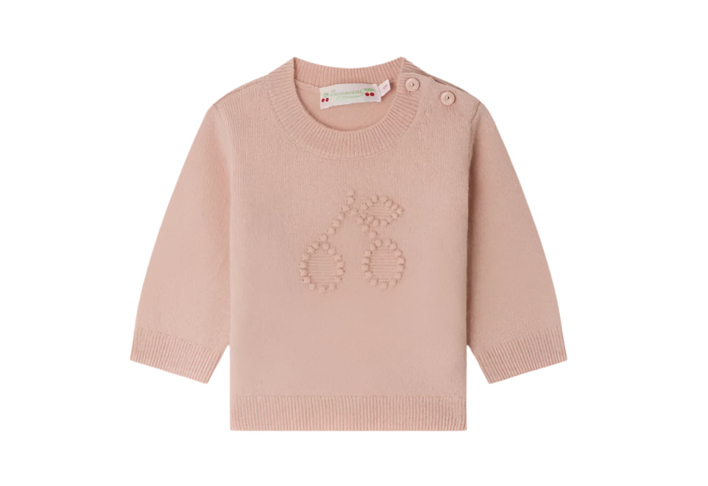Bonpoint Almire Cashmere Cherry Sweater
