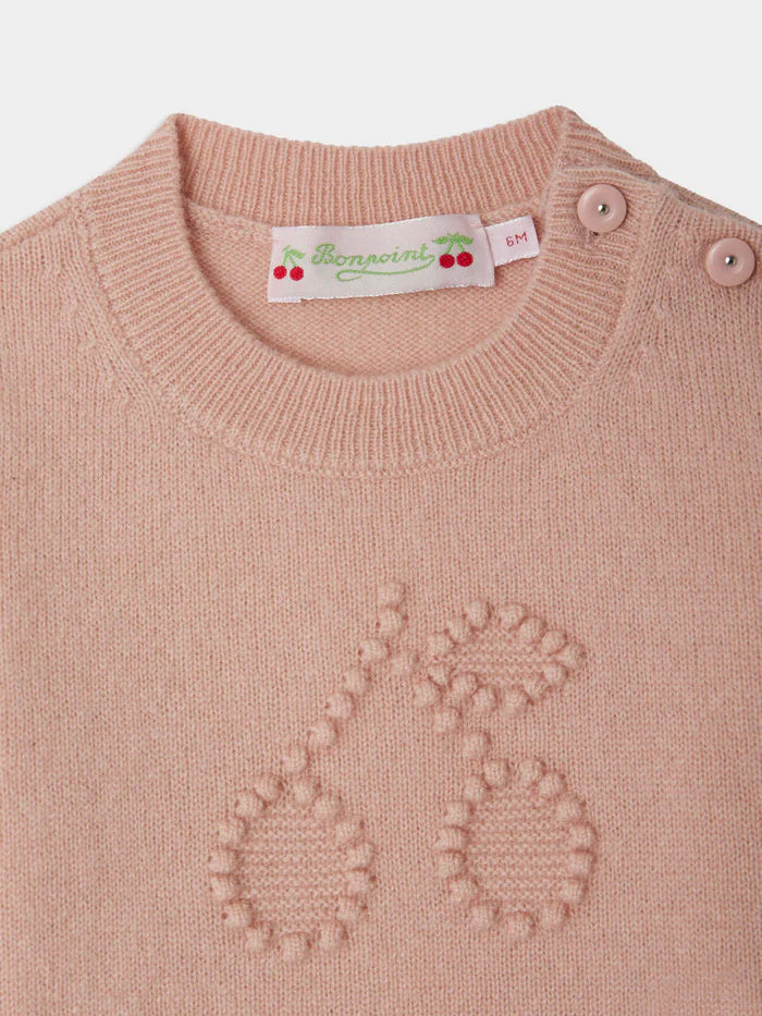 Bonpoint Almire Cashmere Cherry Sweater