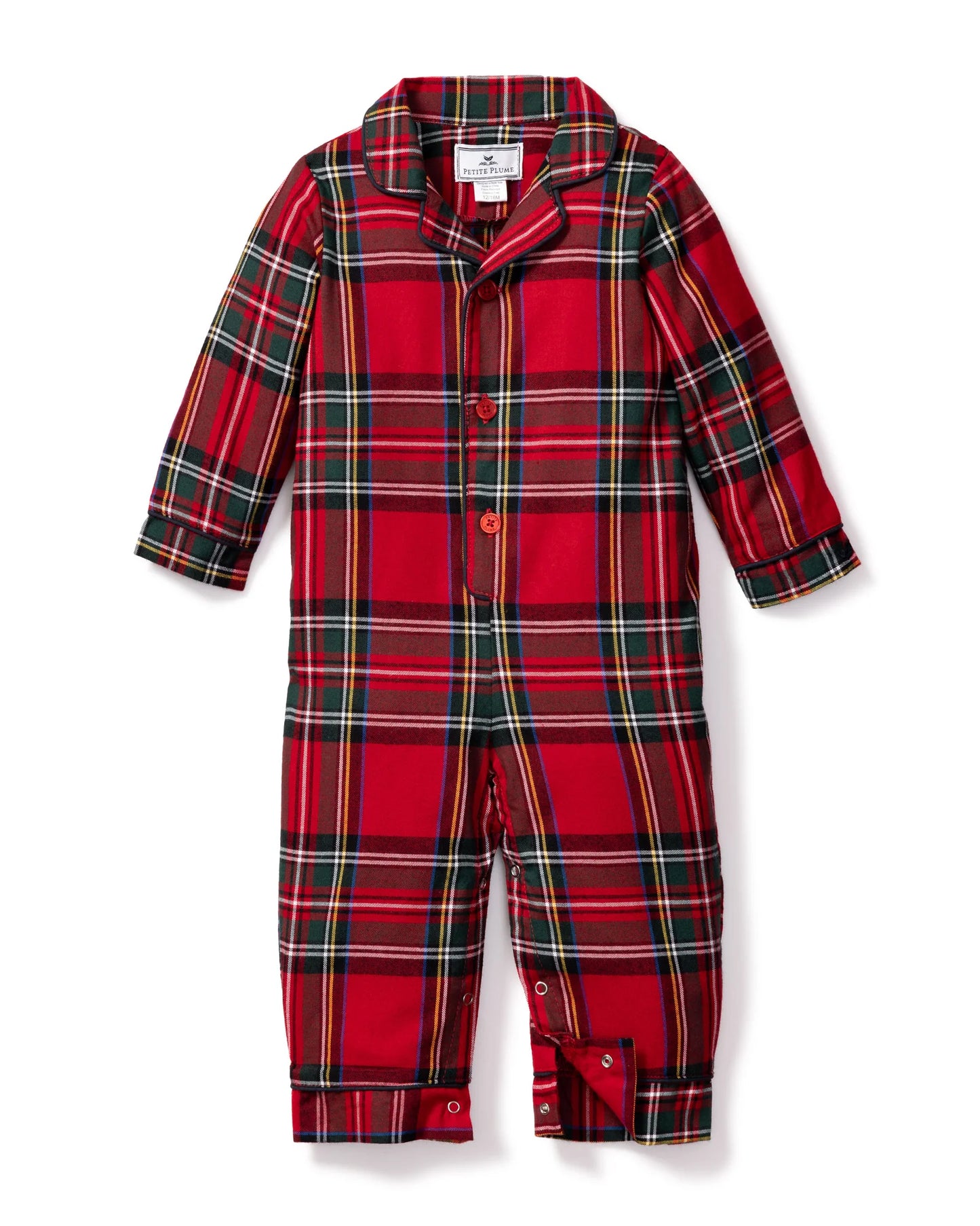 Petite Plume Imperial Tartan Romper