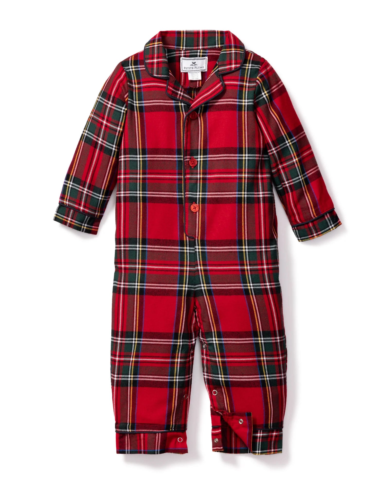 Petite Plume Imperial Tartan Romper