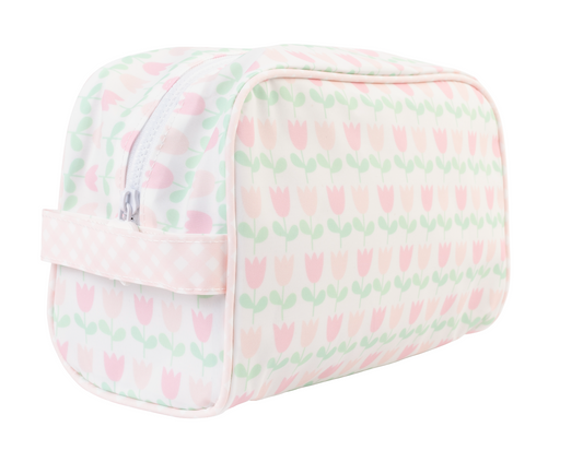 Apple Of My Isla The Dopp Kit- Tulips