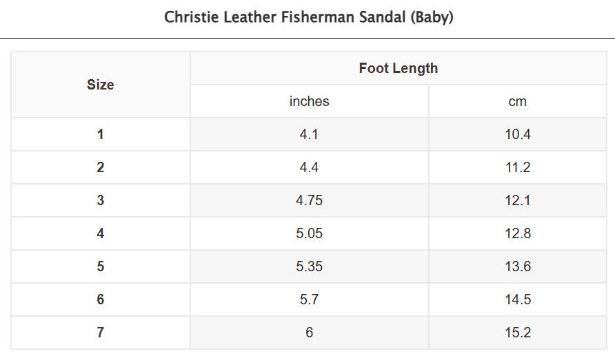 Baby Christie Leather Fisherman Sandal- Pink