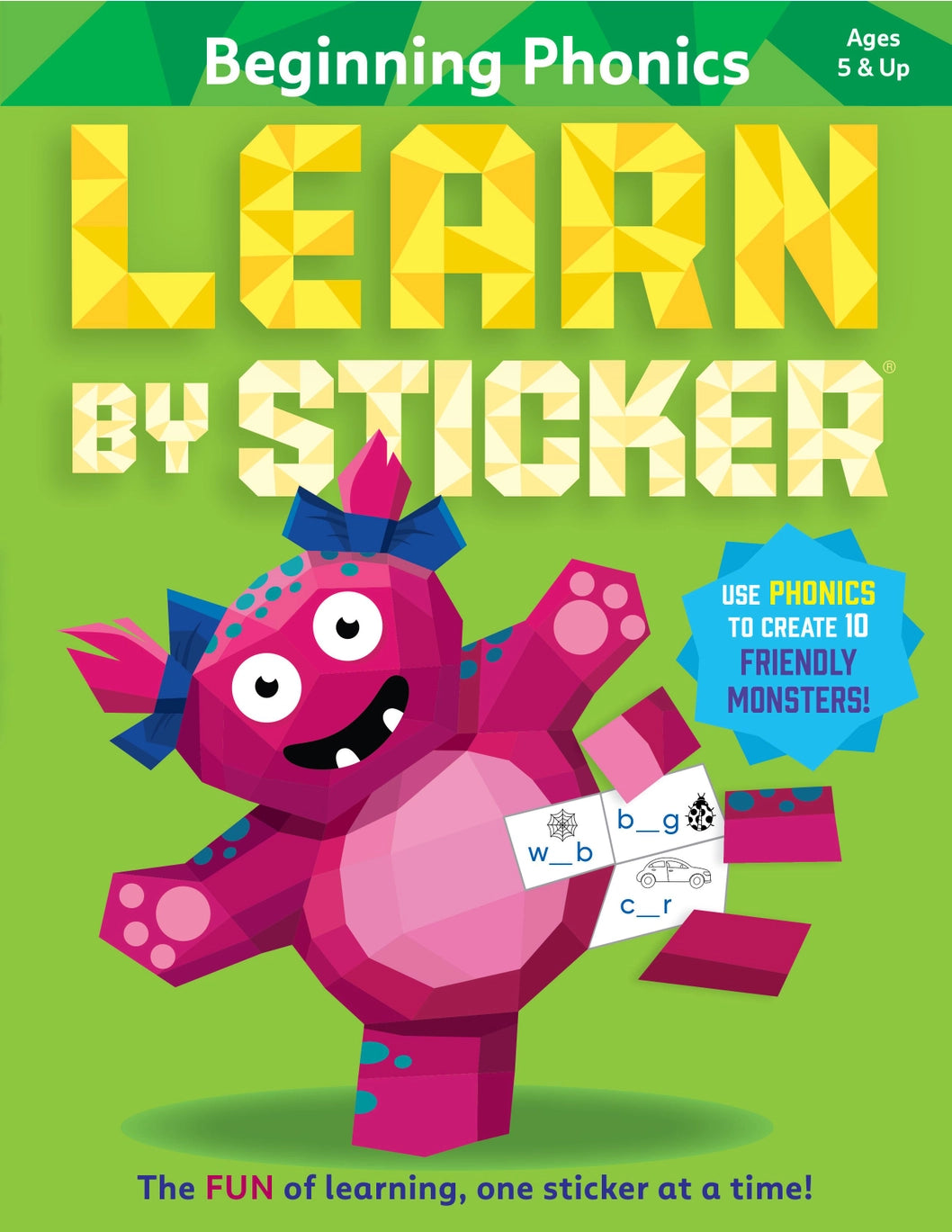Hachette Books Learn By Sticker: Beginning Phonics