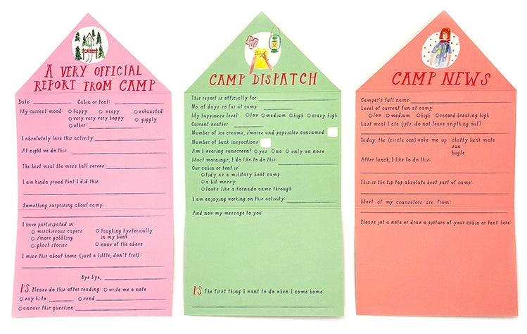 Mr. Boddington's Studio Letters From Camp Stationery Kit
