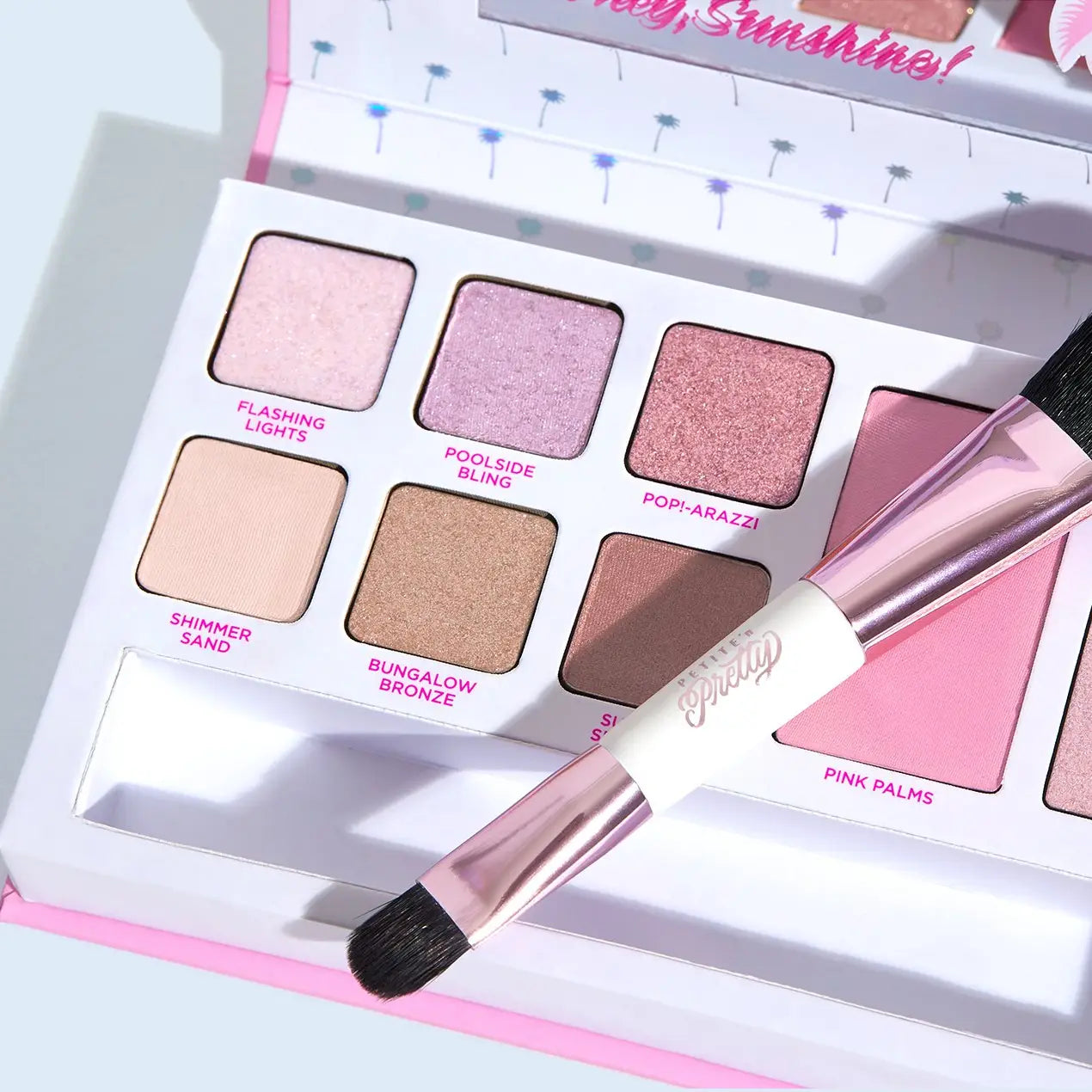 Petite 'n Pretty 9021-Glow Eye Shadow and Cheek Palette