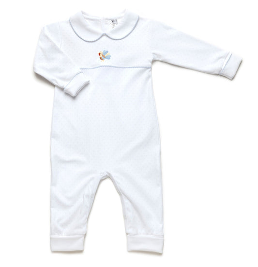 Blue Feather Turkey Playsuit