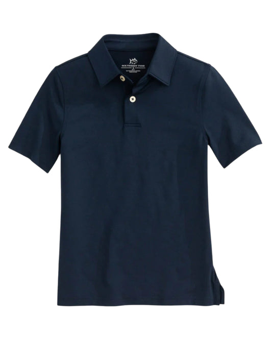 Southern Tide Driver Performance Polo- True Navy