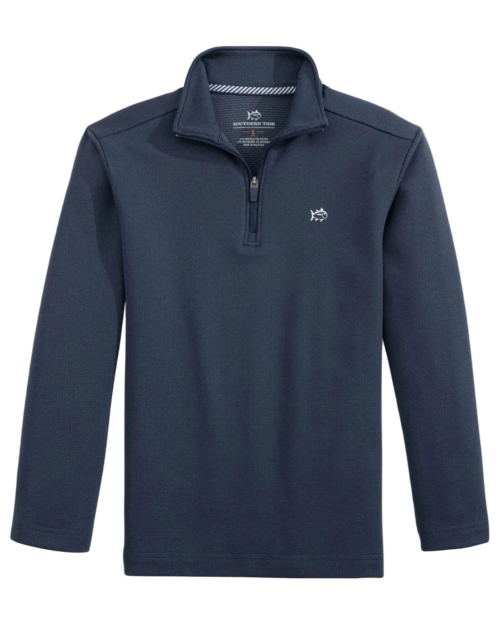 Southern Tide Boys Navy Quarter Zip
