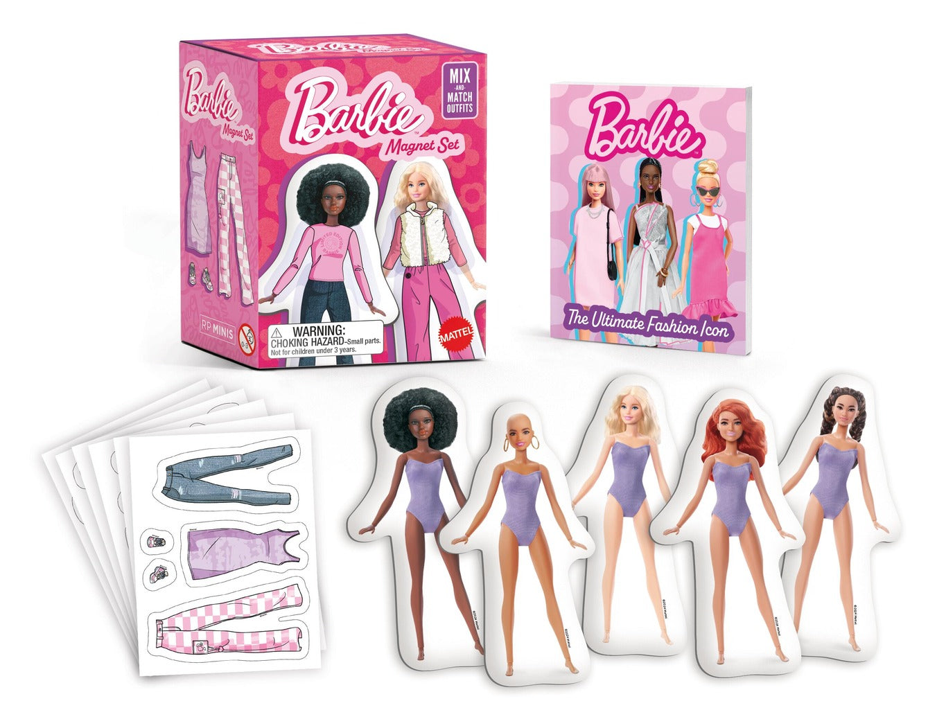 Hachette Books Barbie Magnetic Set: Mix-And-Match Outfits