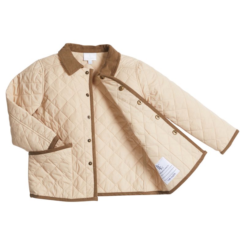 Classic Quilted Jacket - Khaki