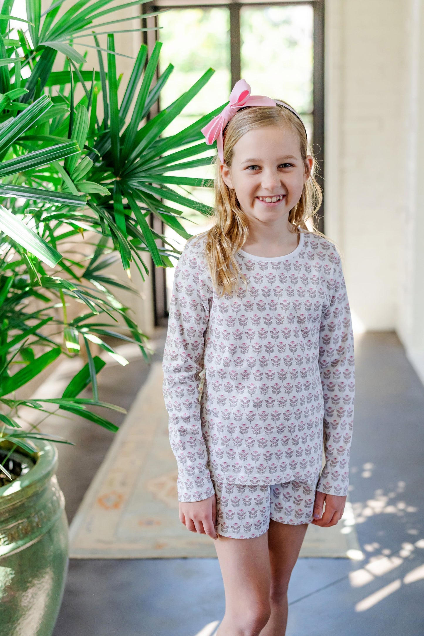 Sophie Girls' Short Set - Berkshire Batik Floral