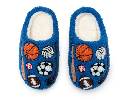 Living Royal Sports Blue Boy's Slippers