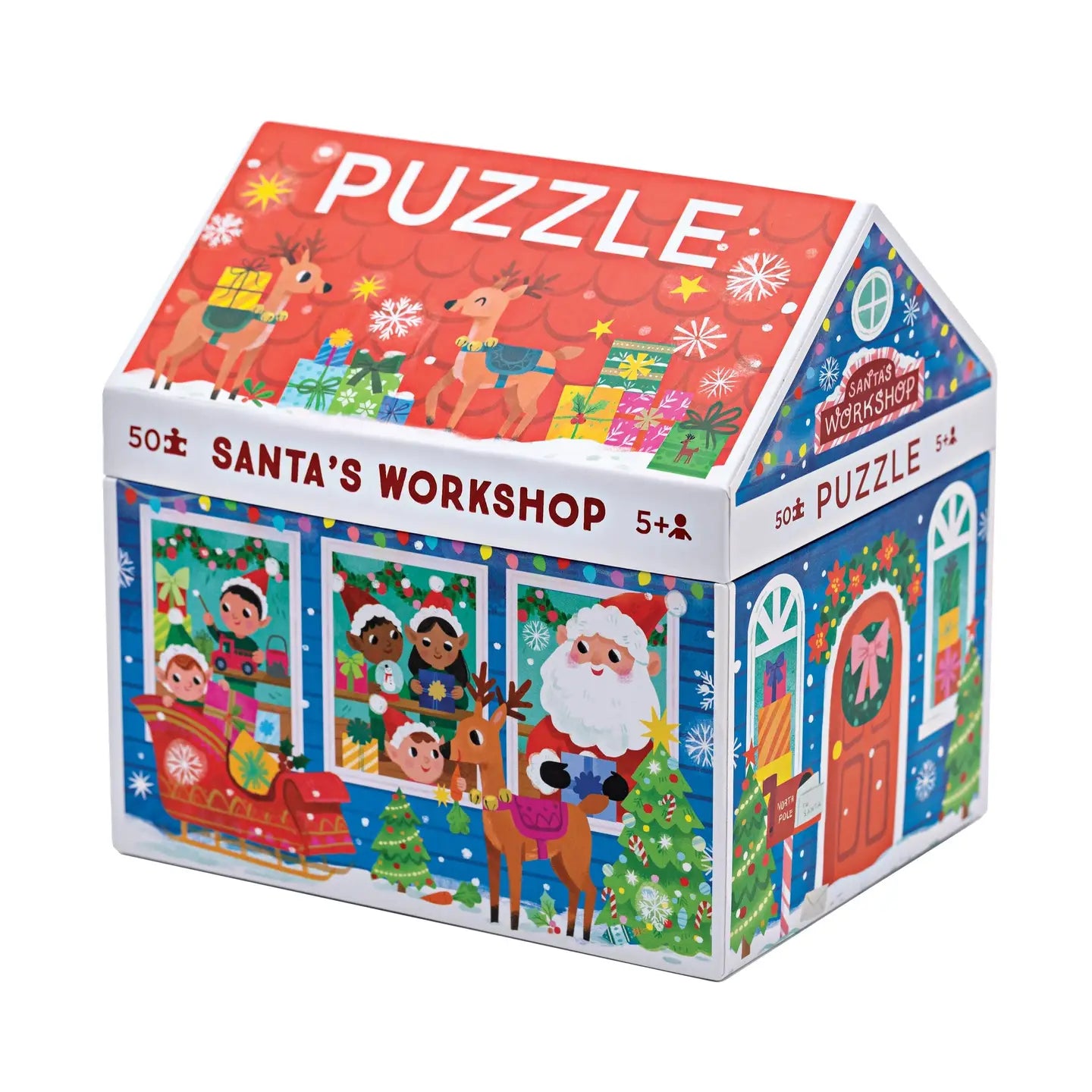 50-Piece Holiday Puzzle - Santa's Workshop