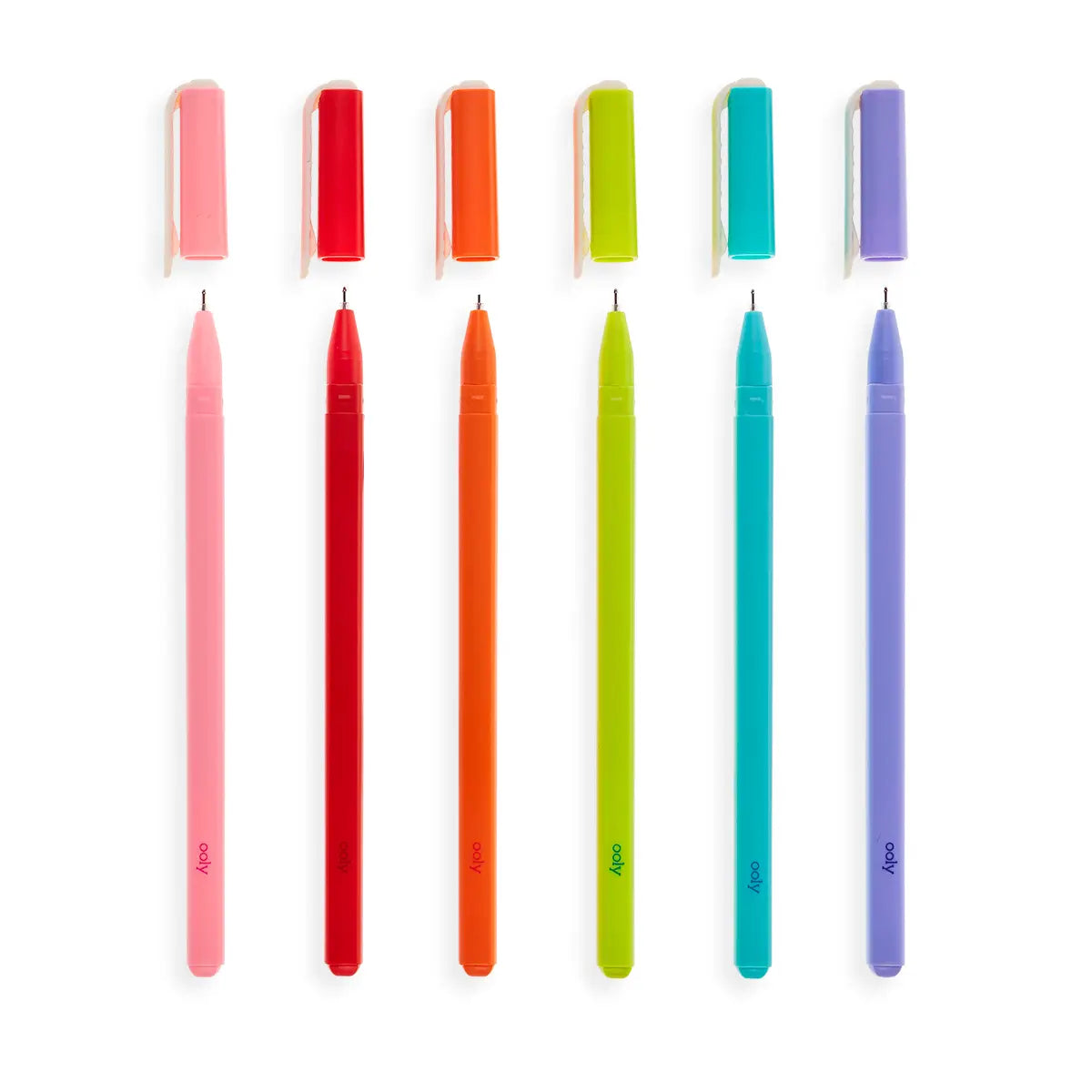 Fine Line Gel Pens- Set of 6