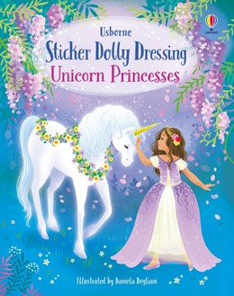 Usborne Sticker Dolly Dressing Unicorn Princesses