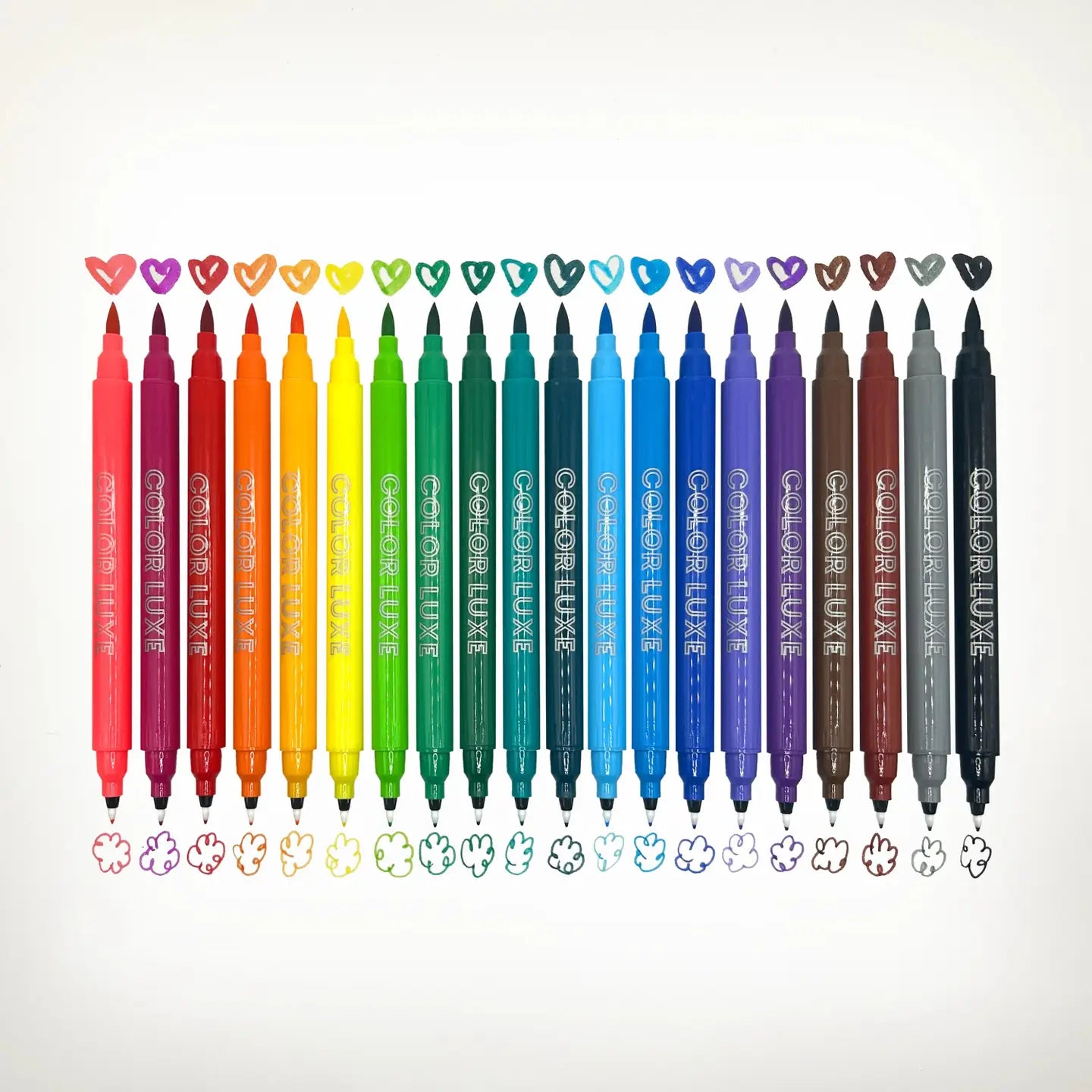 Color Luxe Double Ended Markers- Set of 20