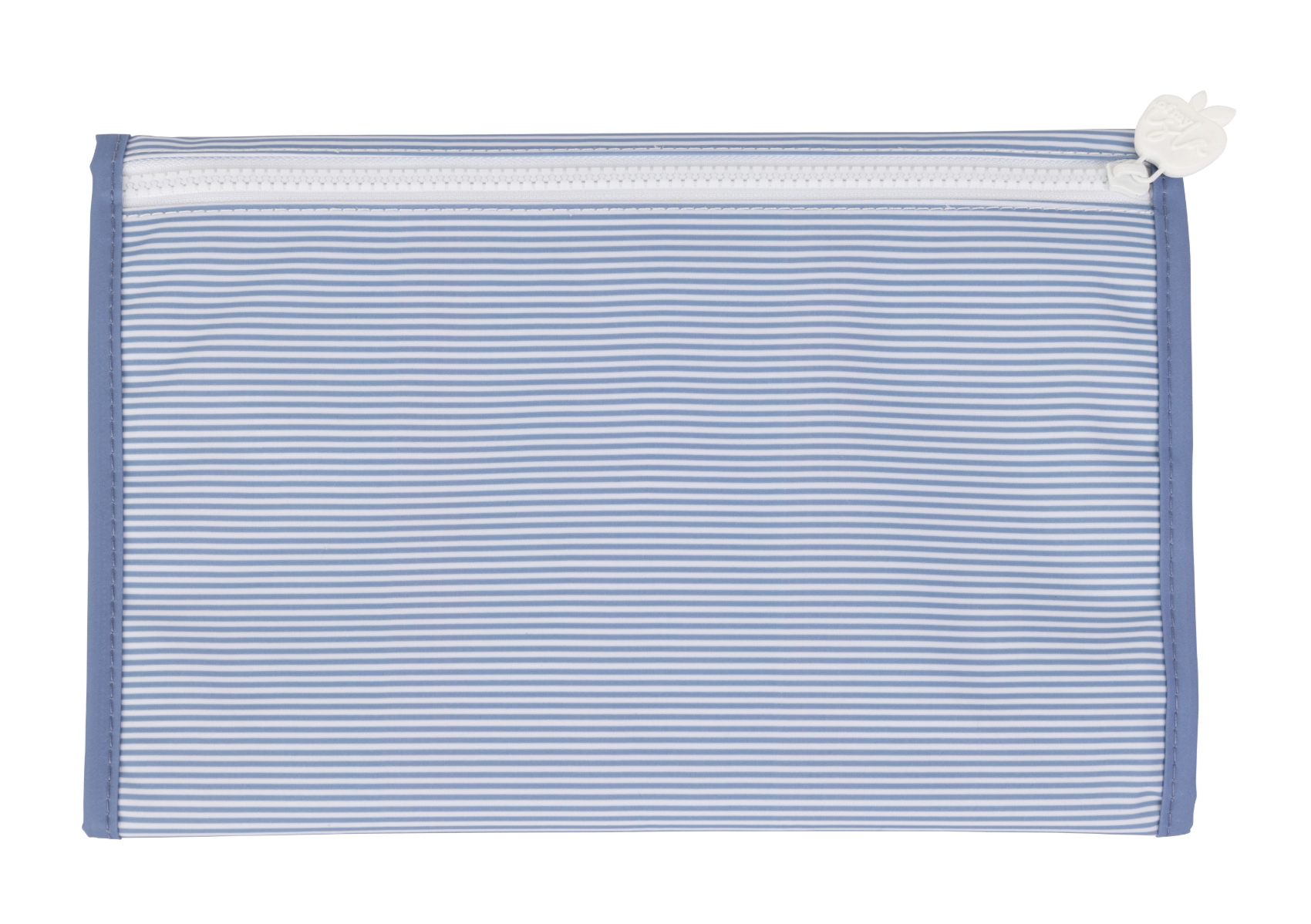 Apple of My Isla The Changing Pad- Navy Mini Stripe