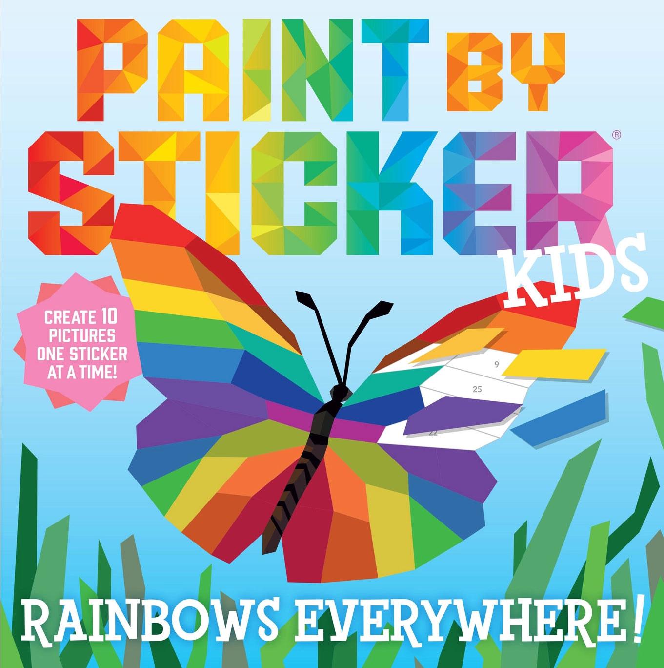 Hachette Books Paint By Sticker Kids: Rainbows Everywhere!