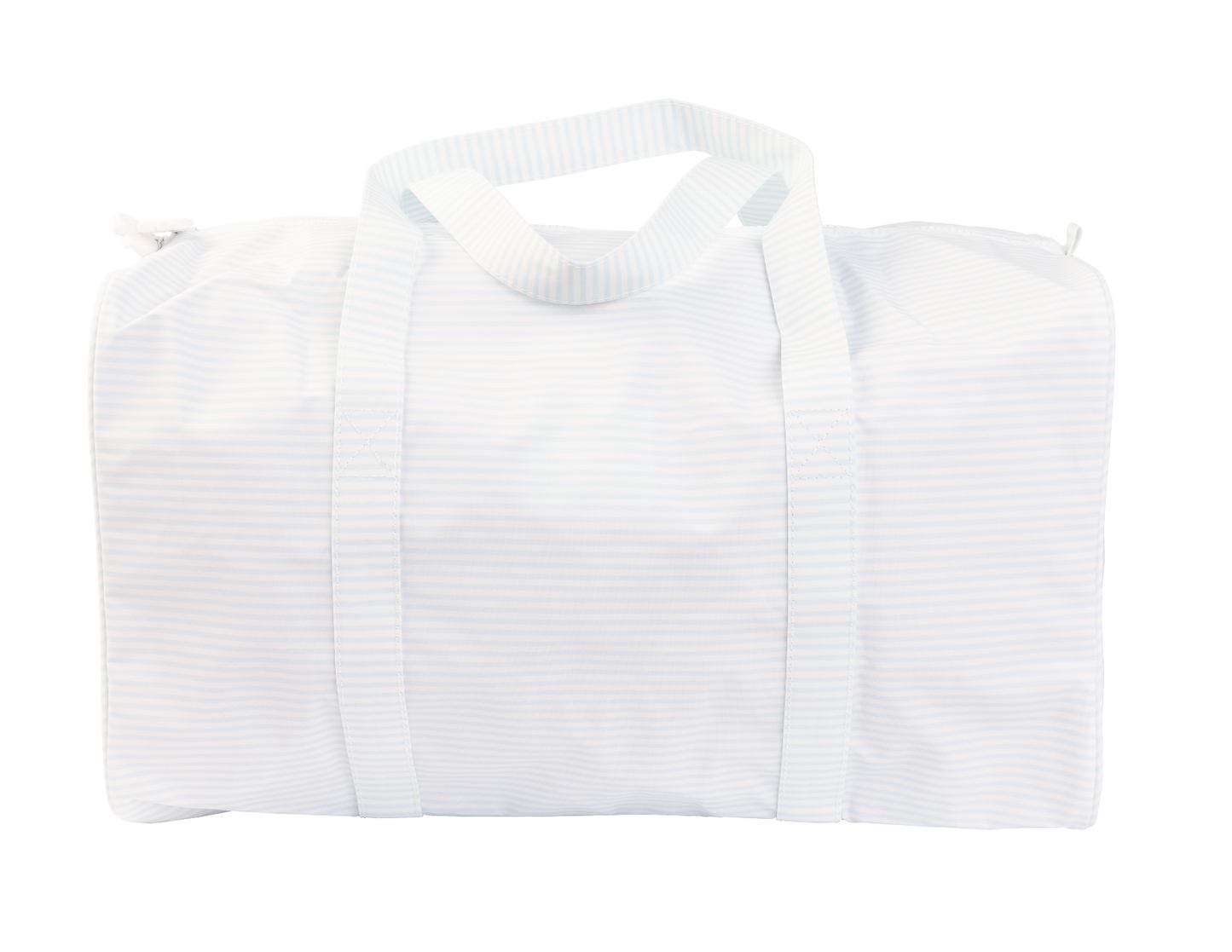 Apple Of My Isla Blue Stripe Duffle Bag