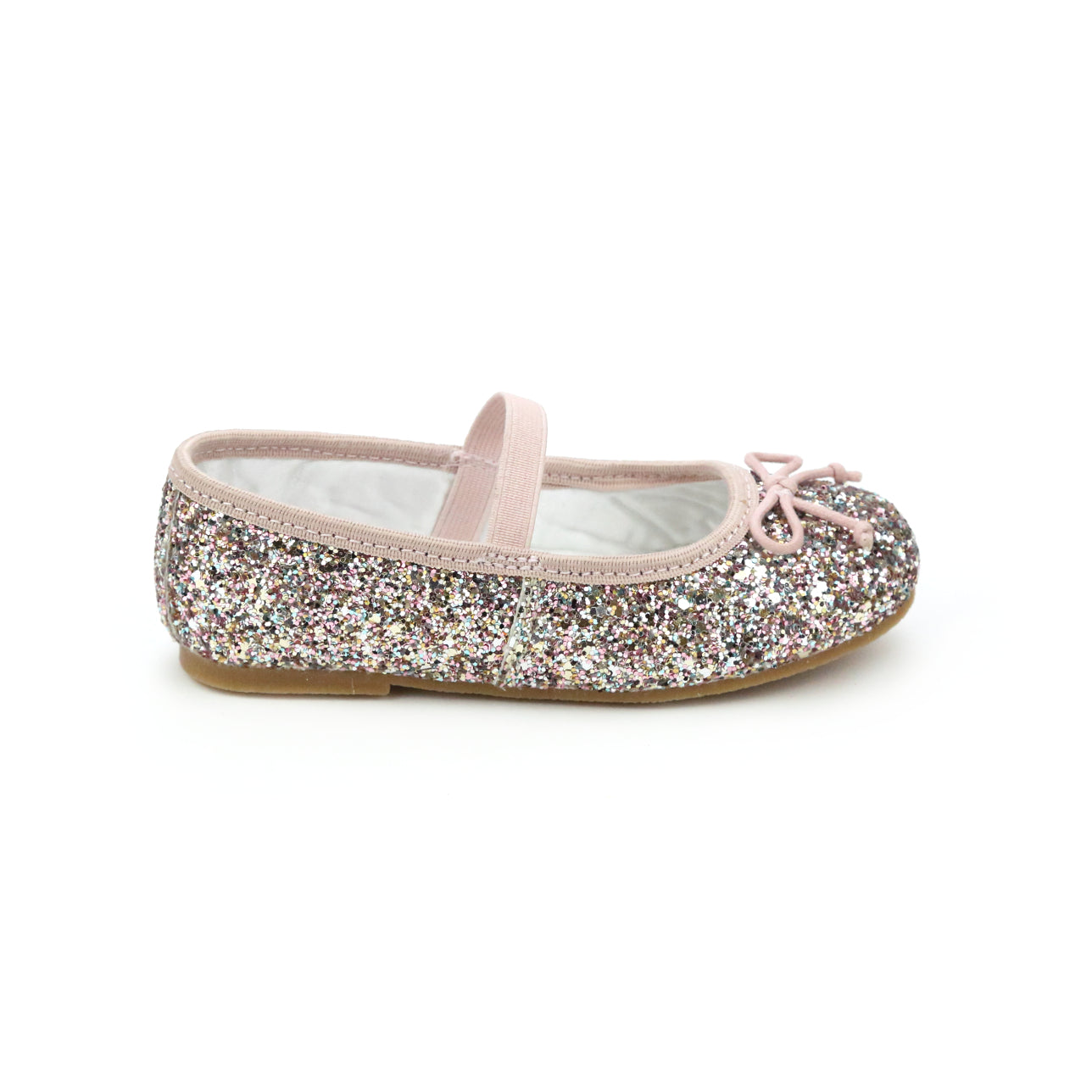 Victoria Sparkle Glitter Flat- Multi Pink