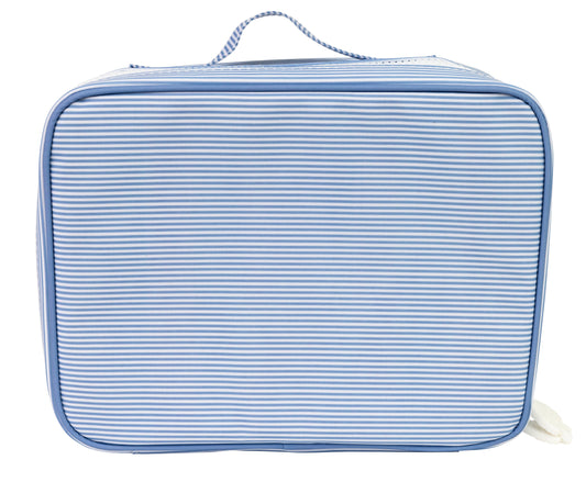 Apple Of My Isla Navy Mini Stripe Lunchbox