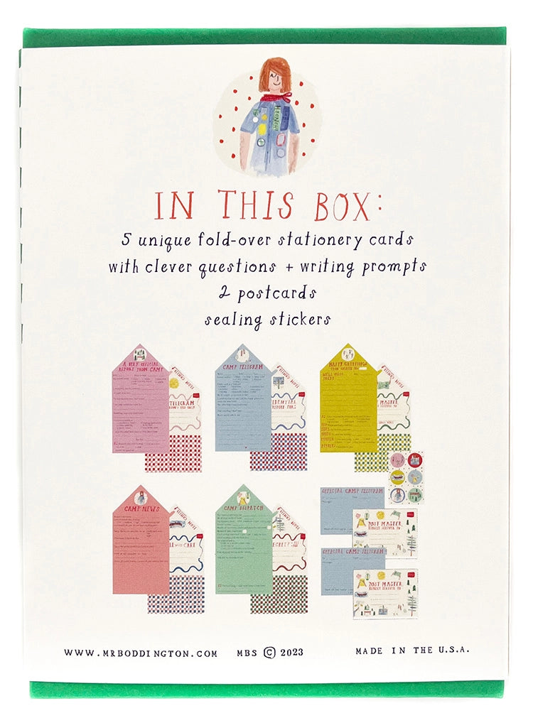 Mr. Boddington's Studio Letters From Camp Stationery Kit