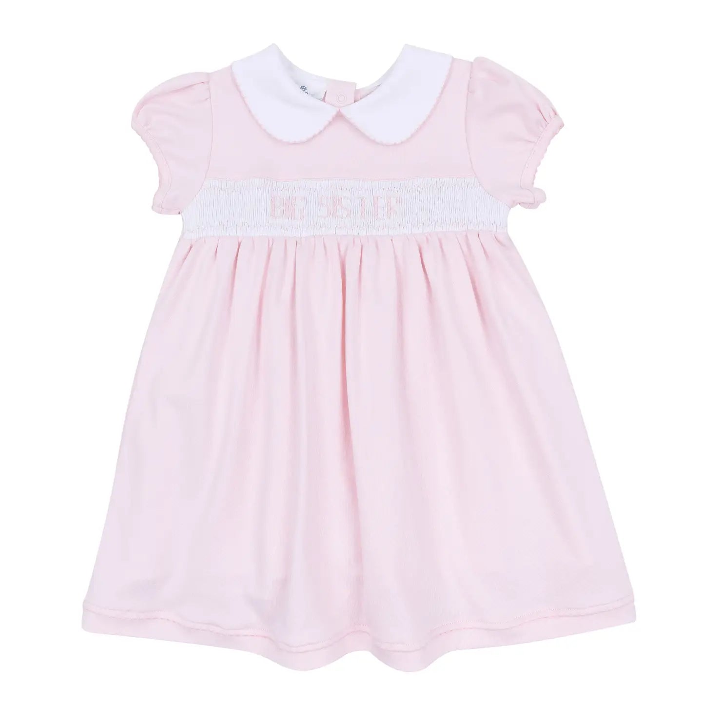 smocked big sister dress Magnolia Baby Big Sister Smocked Short Sleeve Dress – Jojo Mommy