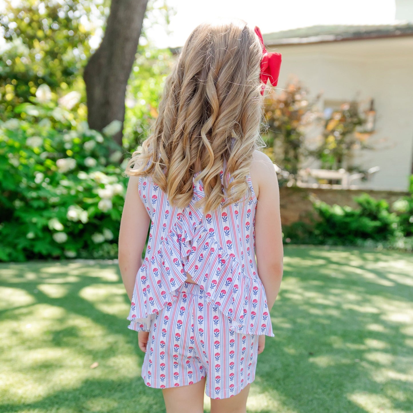Poppy Girls' Short Set - Liberty Floral