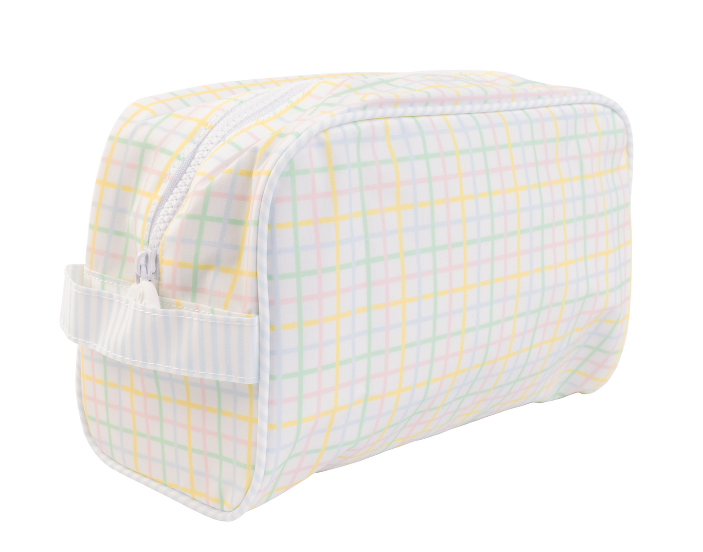 Apple Of My Isla The Dopp Kit- Multi Windowpane