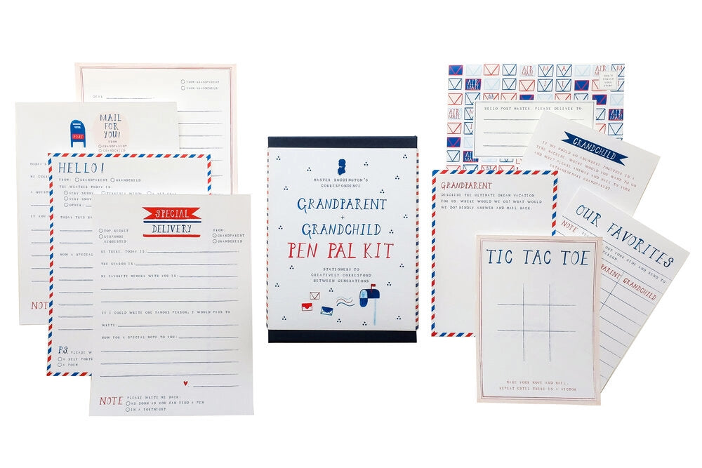 Mr. Boddington's Studio Grandparent and Grandchild Pen Pal Kit