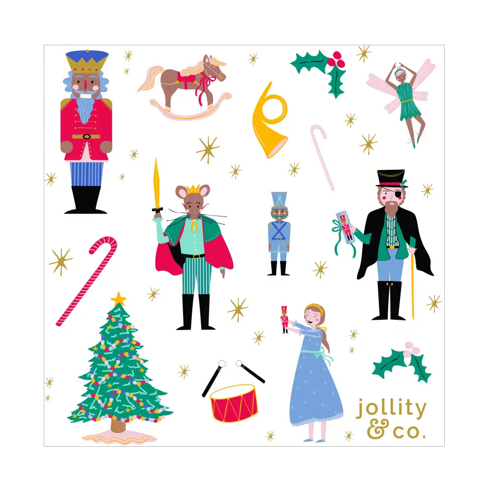 Nutcracker Sticker Set