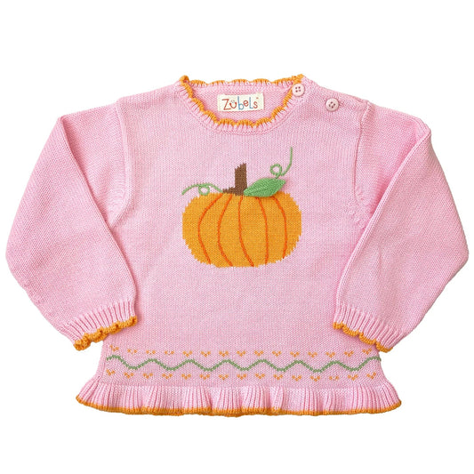 Zubels Pink Pumpkin Sweater