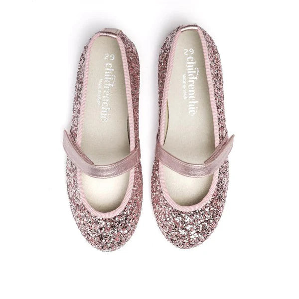 Stella Rose Glitter Mary Janes