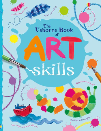 Two Usborne Art Ideas Drawing Books, Drawing Faces and Drawing Cartoons