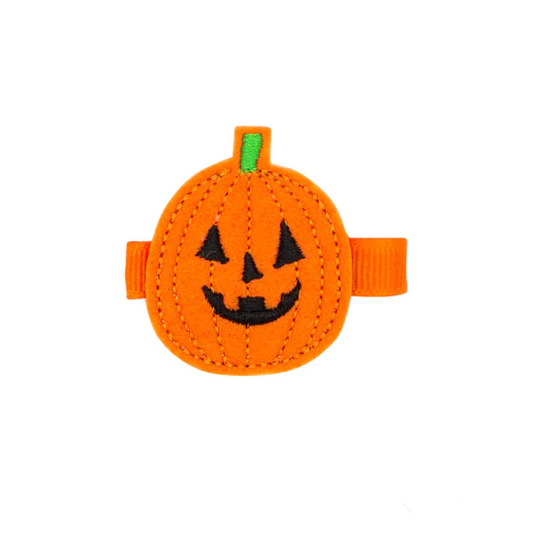 Wee Ones Jack O Lantern Hair Clip