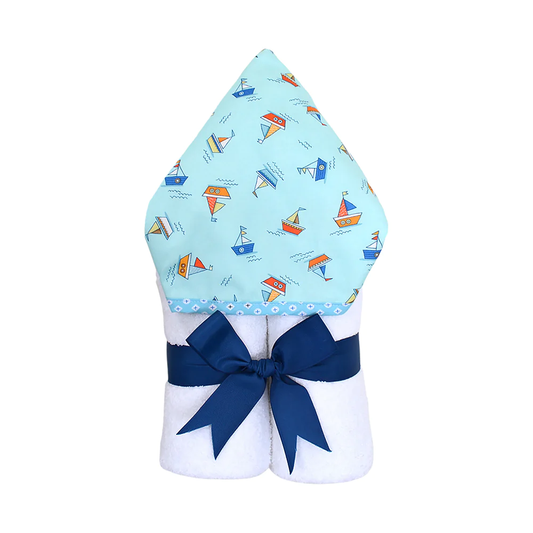 3 Marthas Sailboat Fabric Everykid Towel