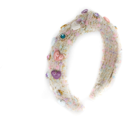 Bari Lynn Tweed and Bead Headband