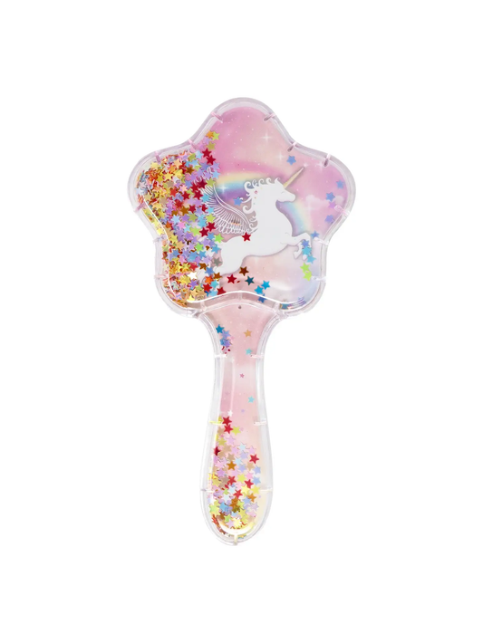 Pink Poppy Unicorn and Vibrant Vacation Hair Brush