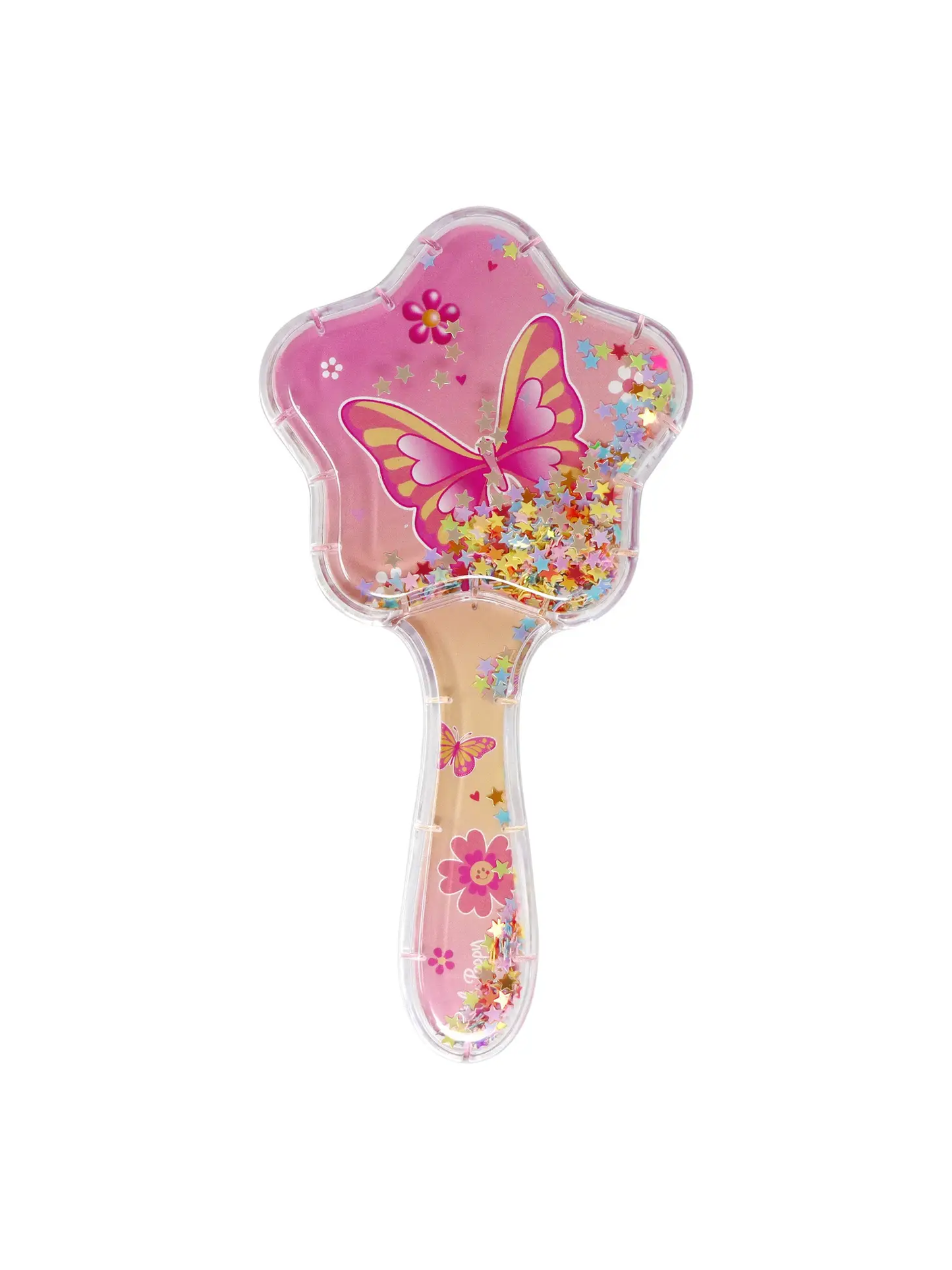 Pink Poppy Unicorn and Vibrant Vacation Hair Brush